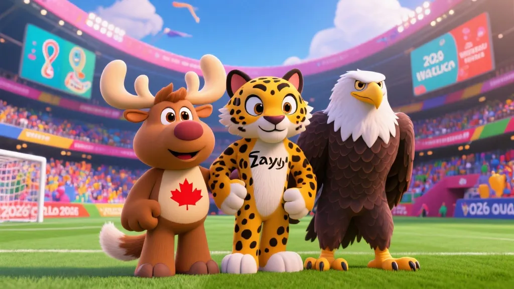 揭秘2026世界杯吉祥物：Maple、Zayu与Clutch背后的文化密码与狂欢寓意